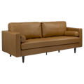 Faux-leather Sofa