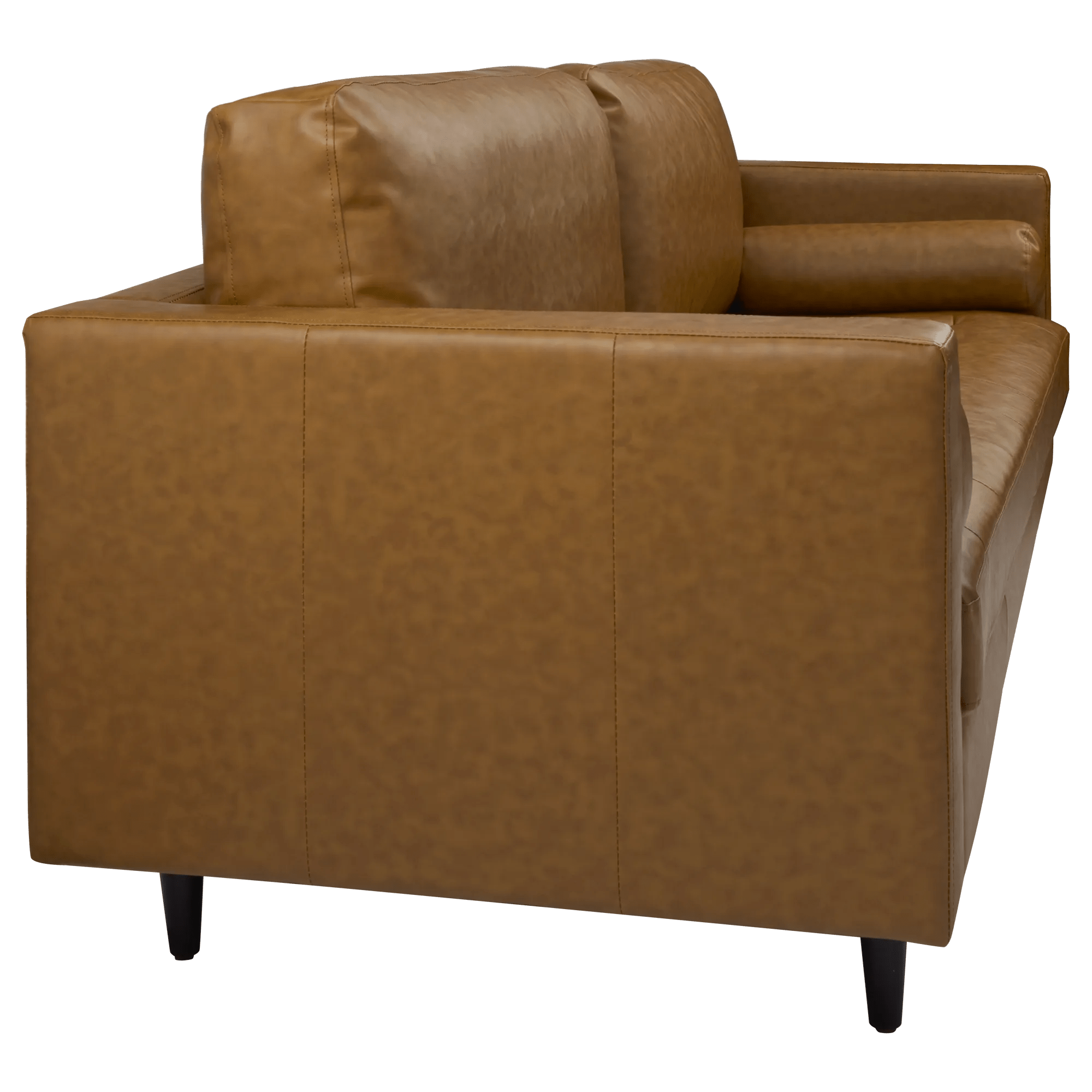 Faux-leather Sofa