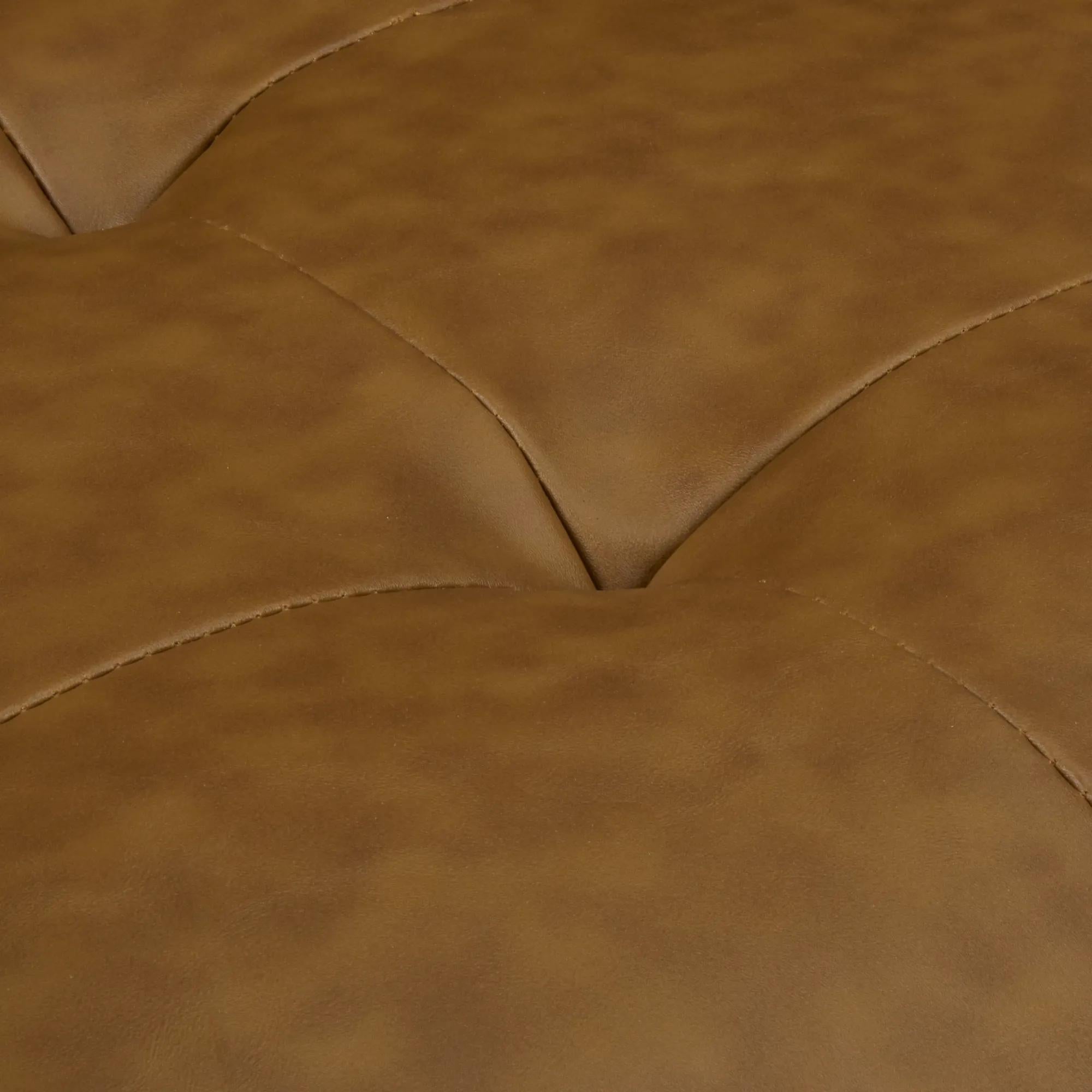 Faux-leather Sofa