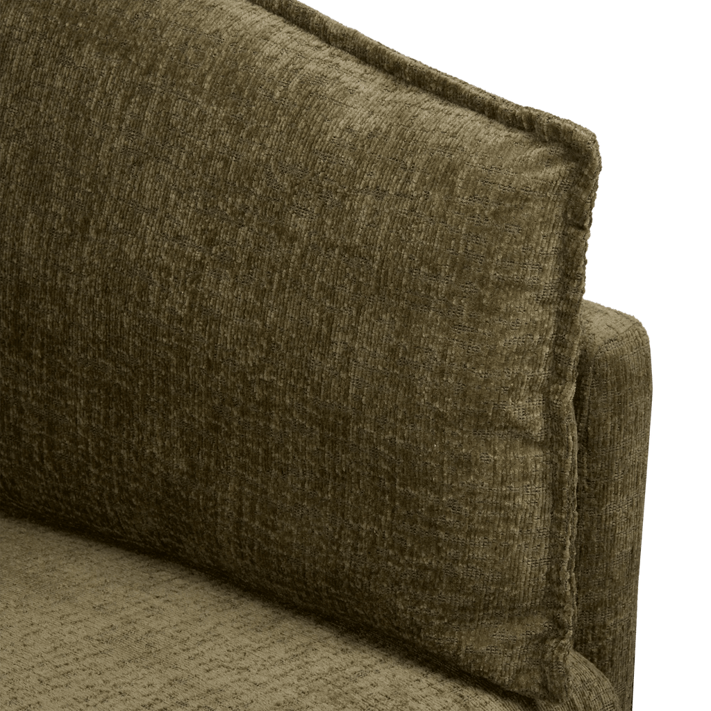 3 Seat  Green Sofa