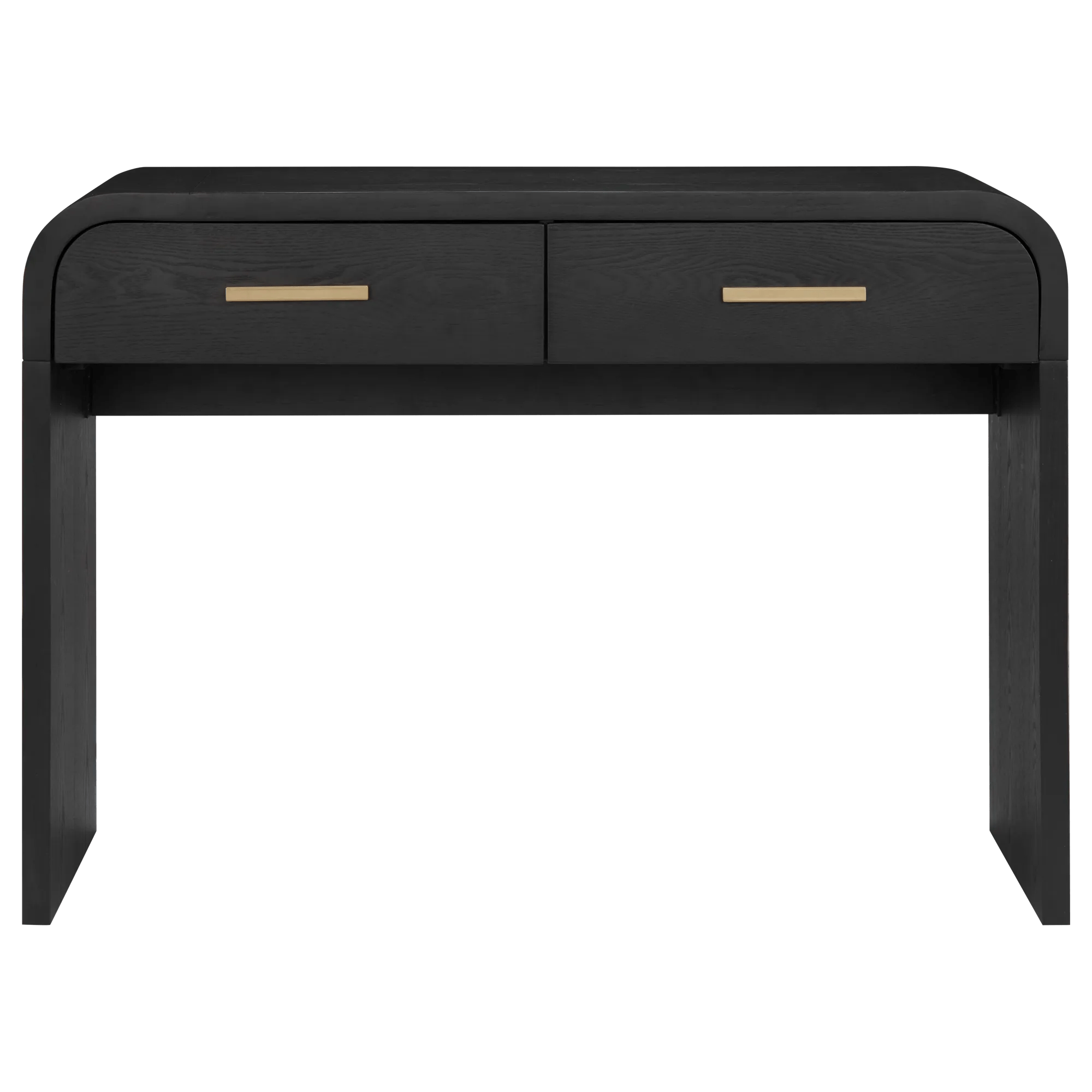 Black Console with Drawers