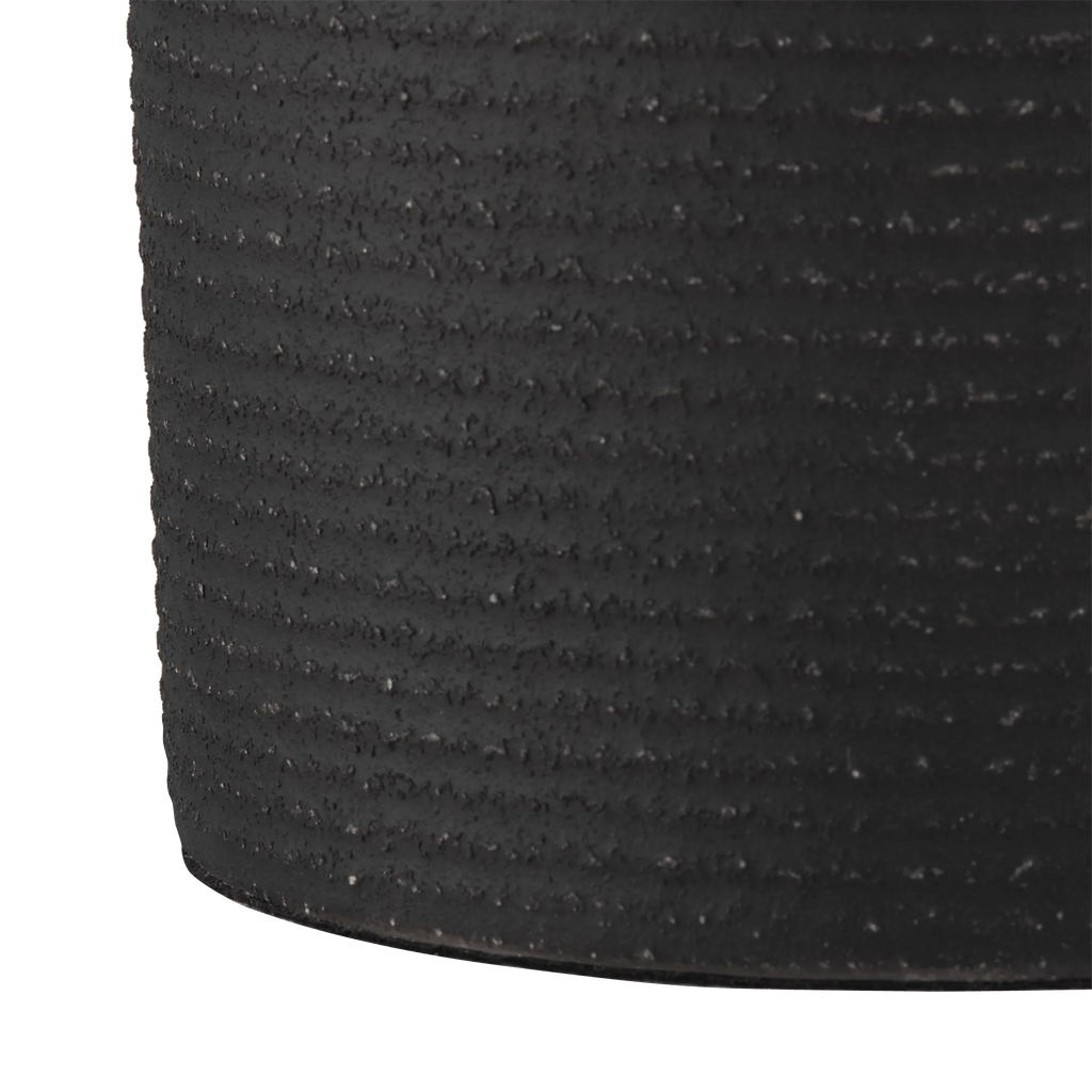 Black Ceramic Lamp Base