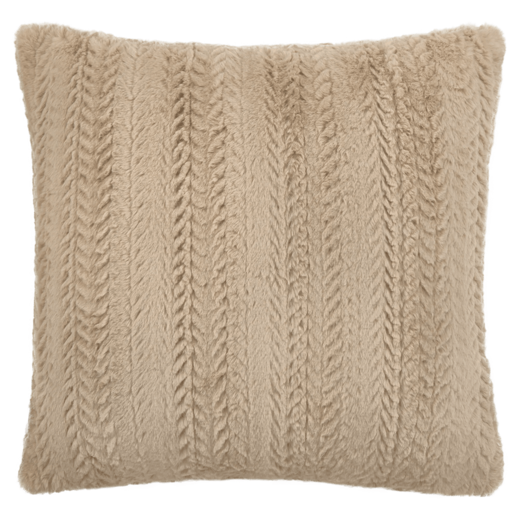 Beige Set of 2 Ellyn Decorative Pillow