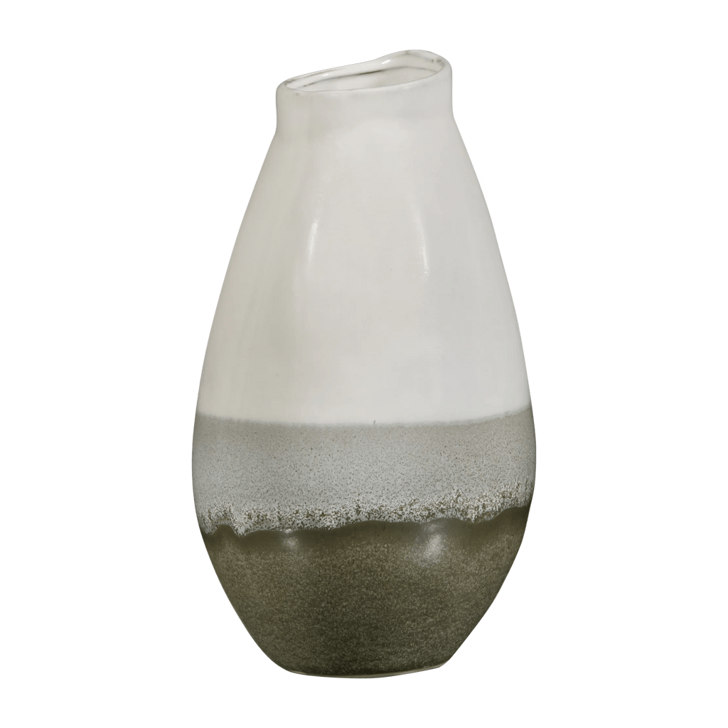 Two Tone Ceramic Table Vase