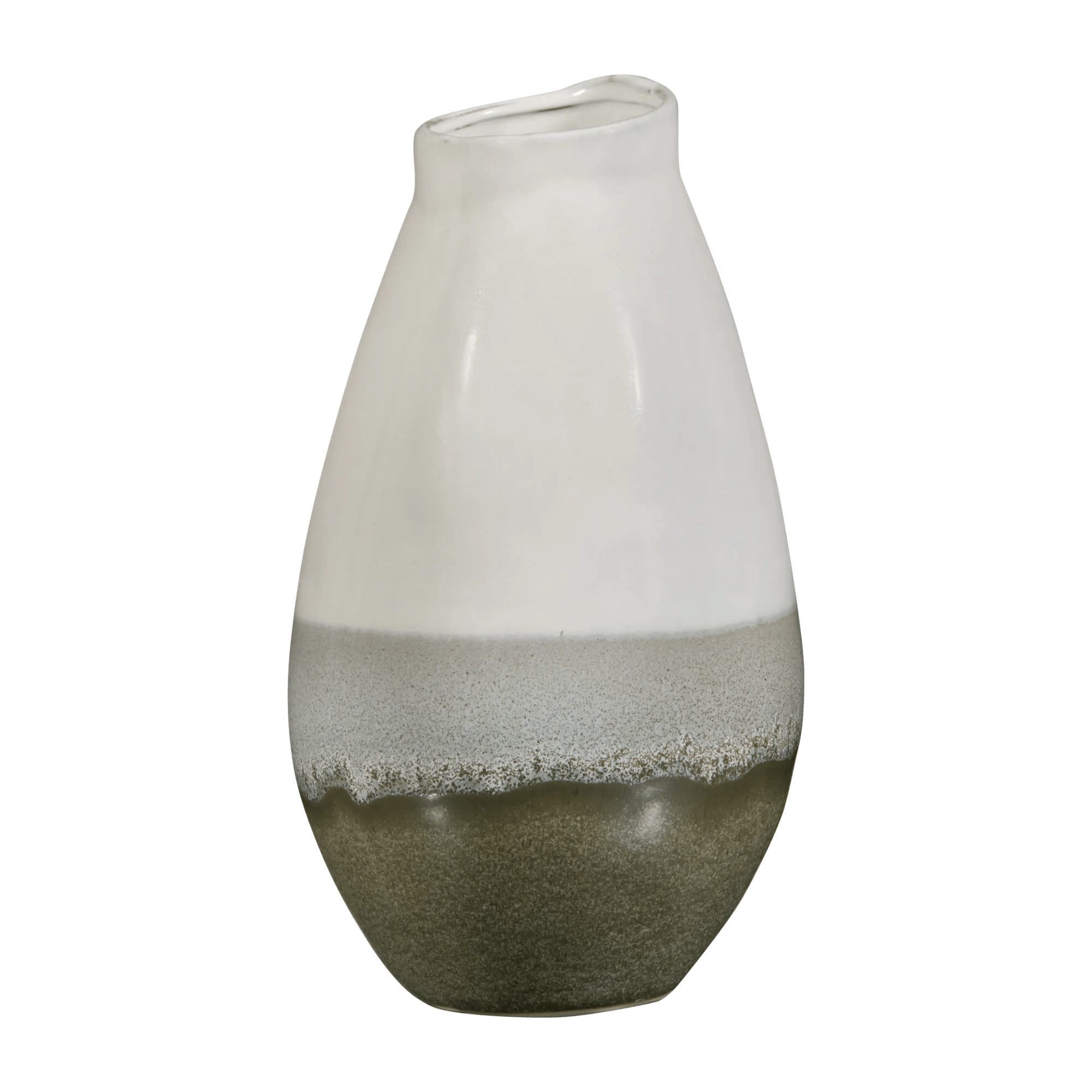 Two Tone Ceramic Table Vase