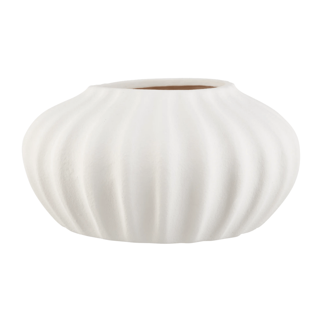 Ceramic Ribbed Bowl