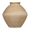 Brown Reactive Ceramic Table Vase