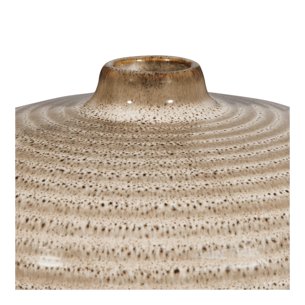 Ceramic Mini Ribbed Table Vase