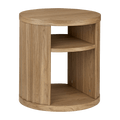 Side Table Oak Finish