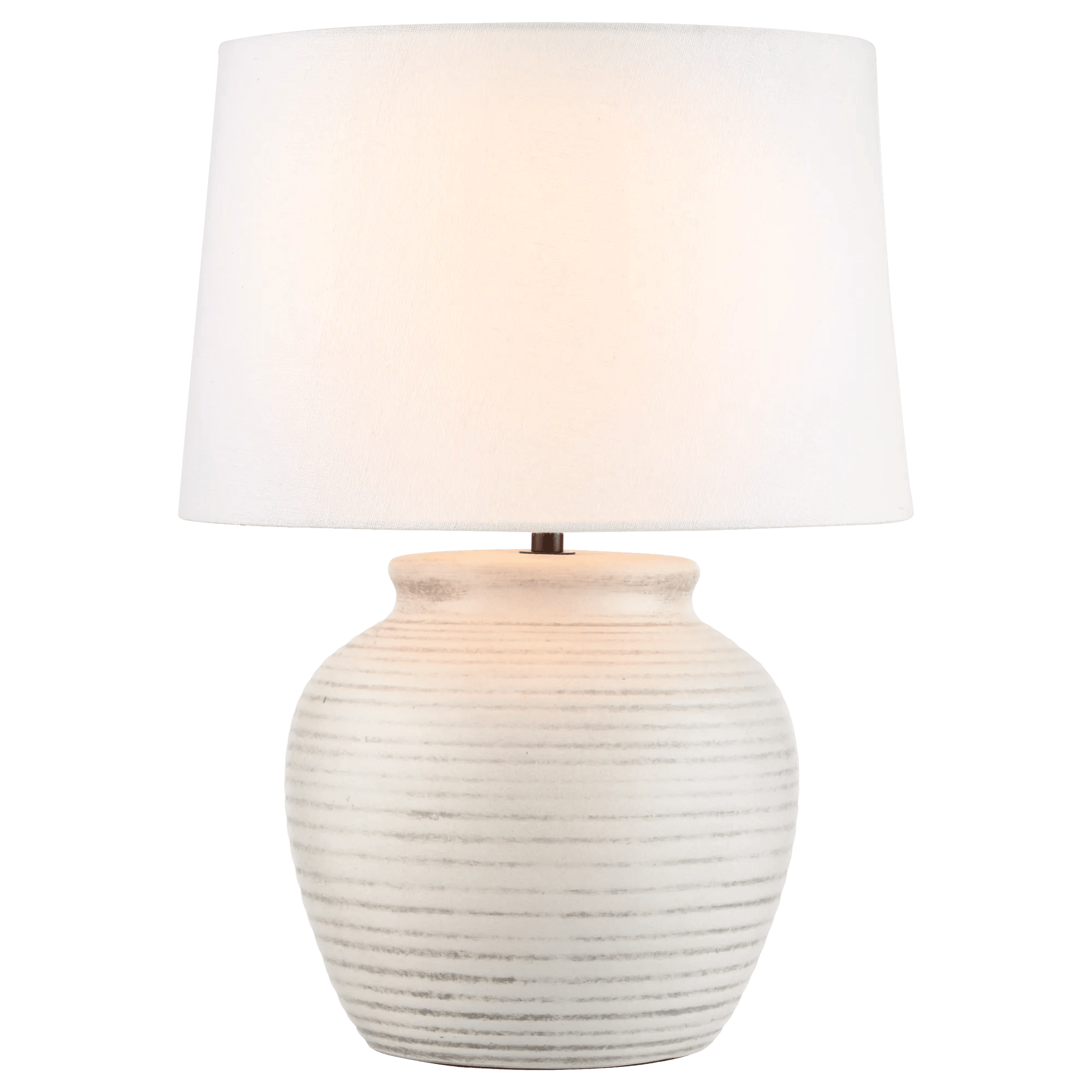 Round Ceramic Table Lamp