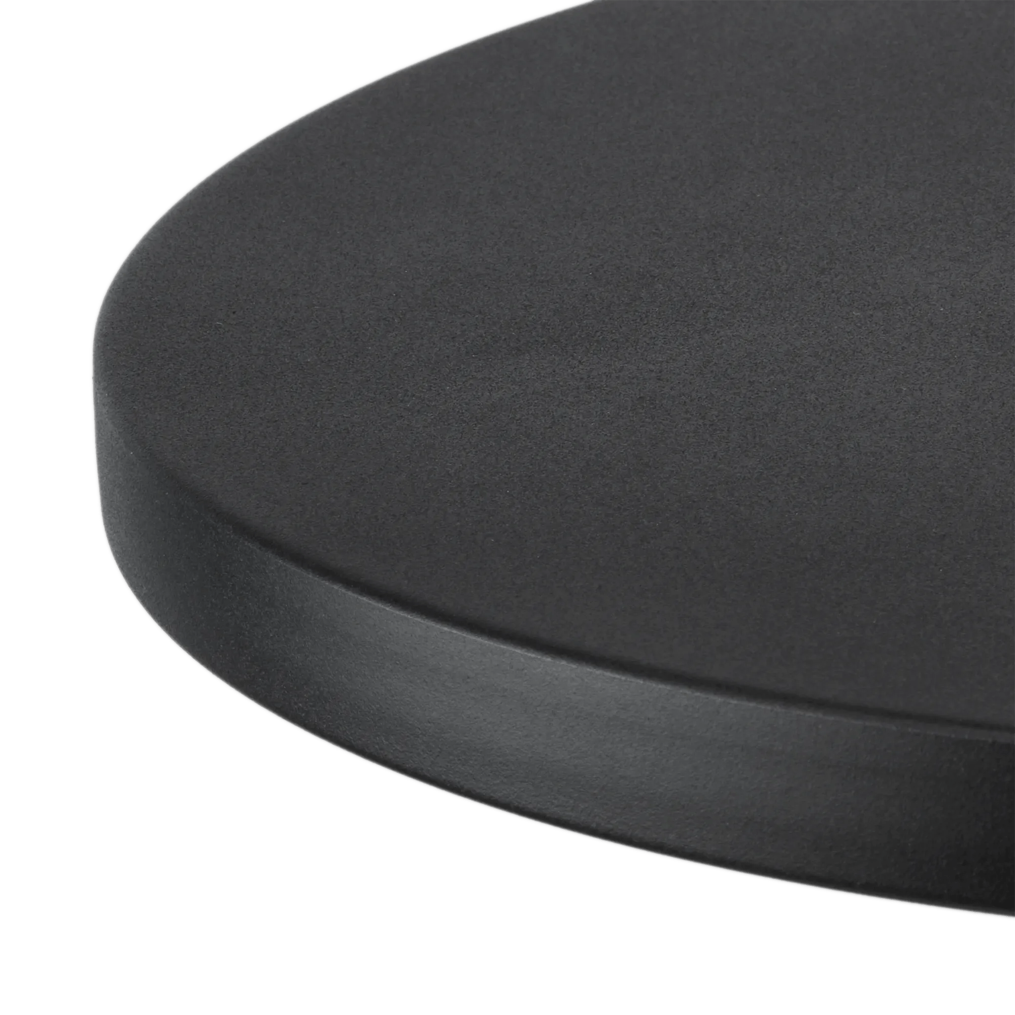 Black Round Side Table