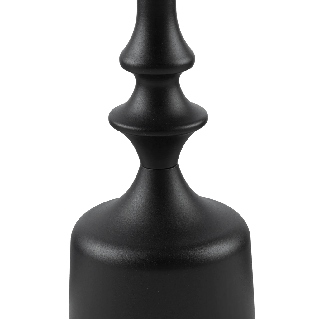 Black Round Side Table