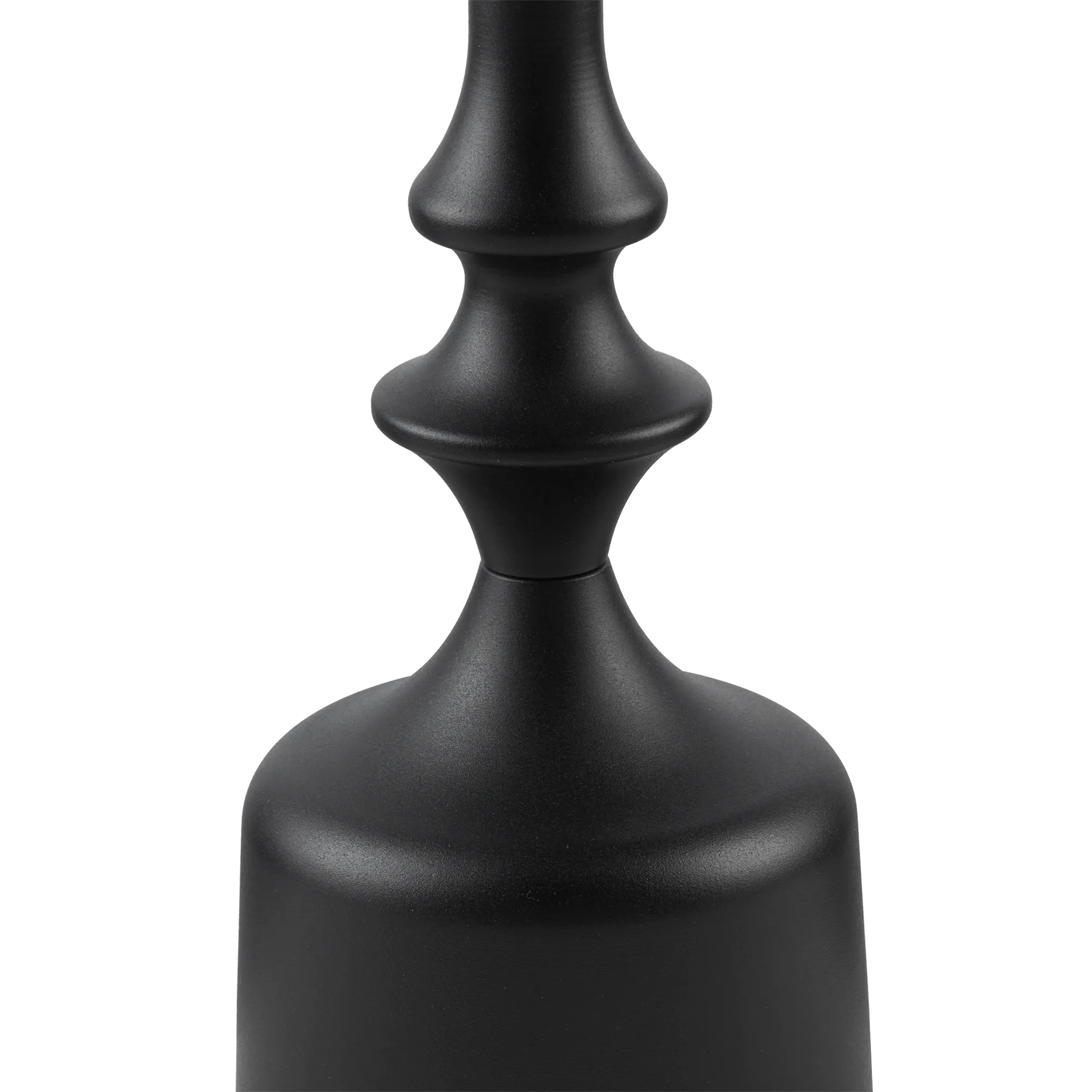 Black Round Side Table
