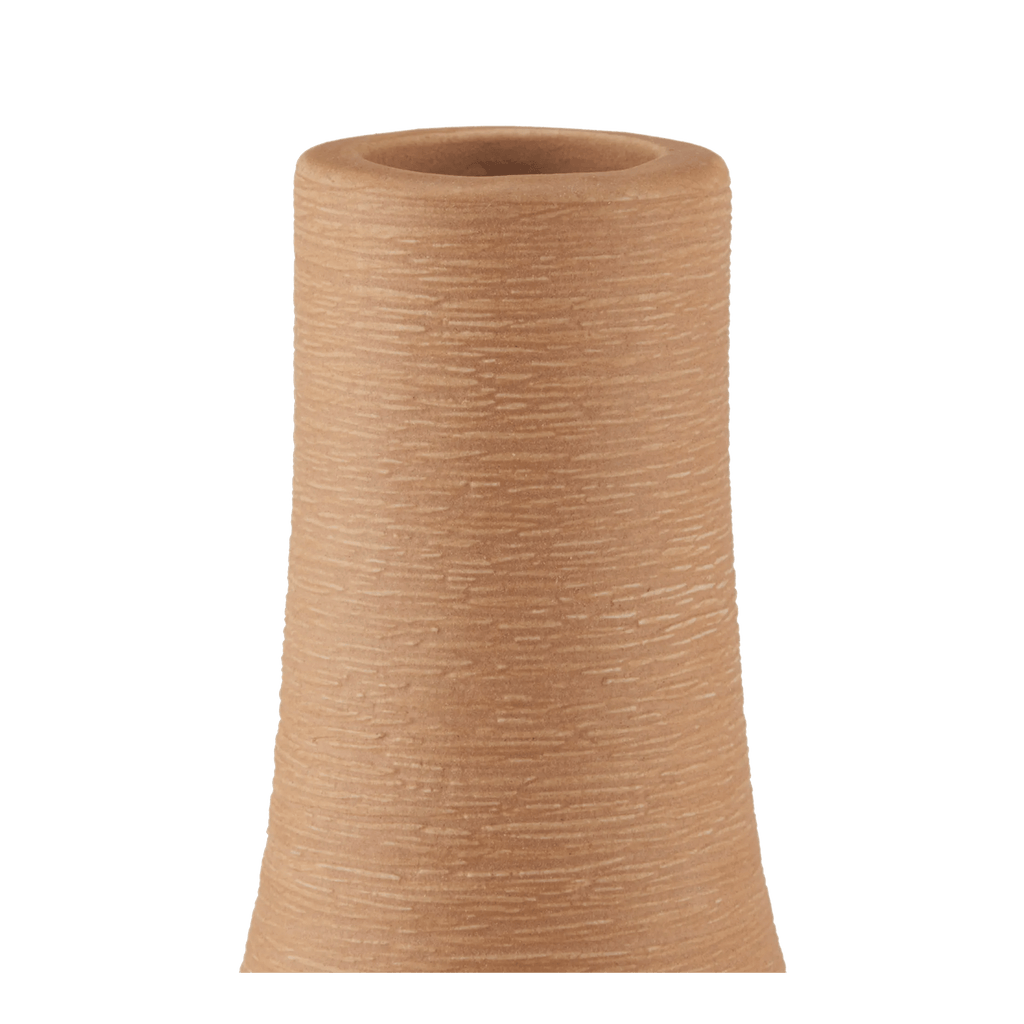 Tall Terracotta Decorative Vase