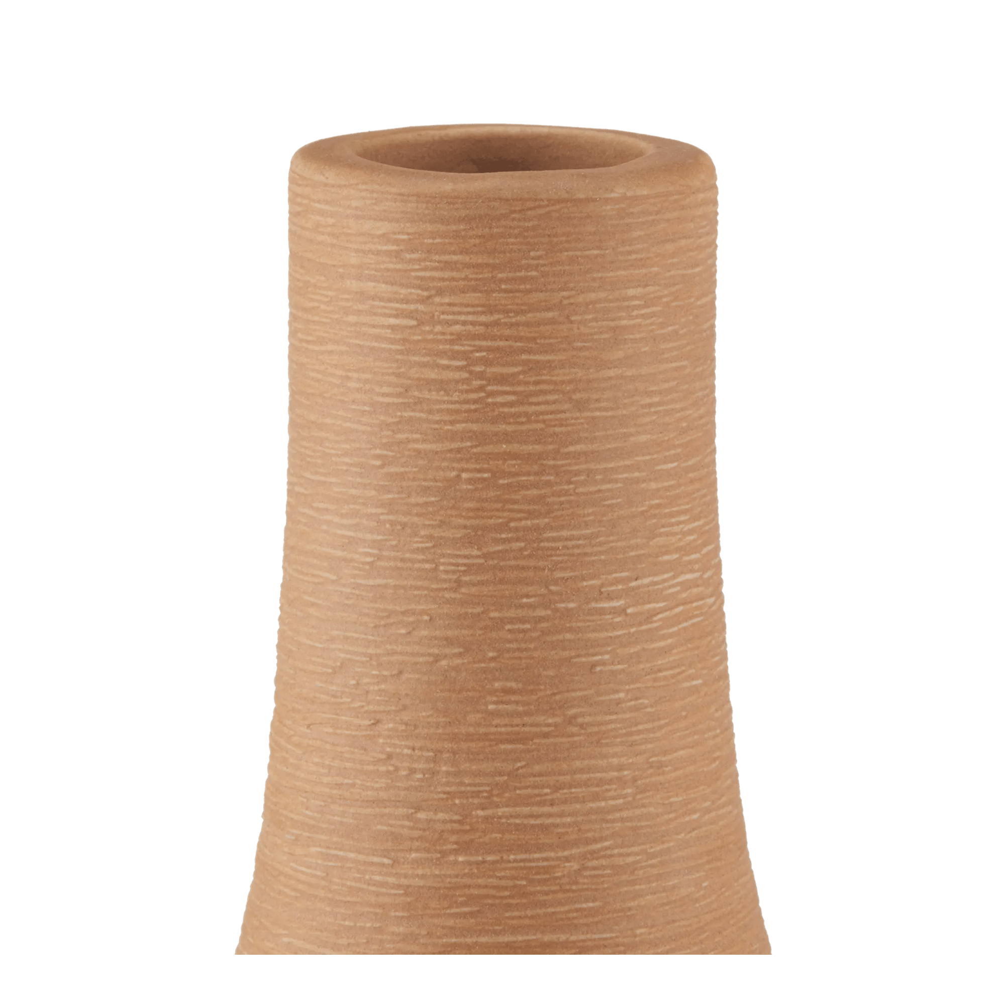 Tall Terracotta Decorative Vase