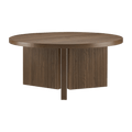 Round table walnut