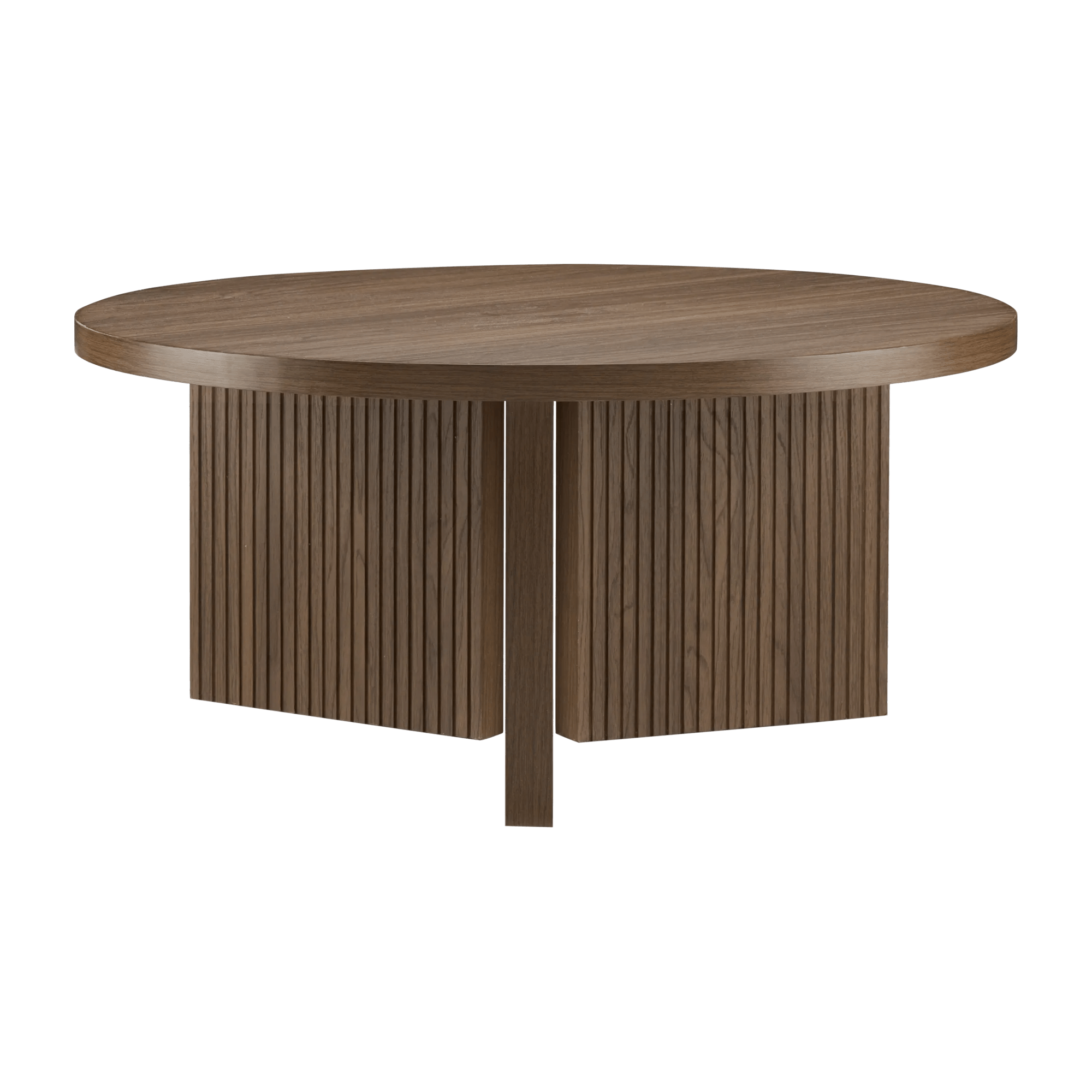 Round table walnut