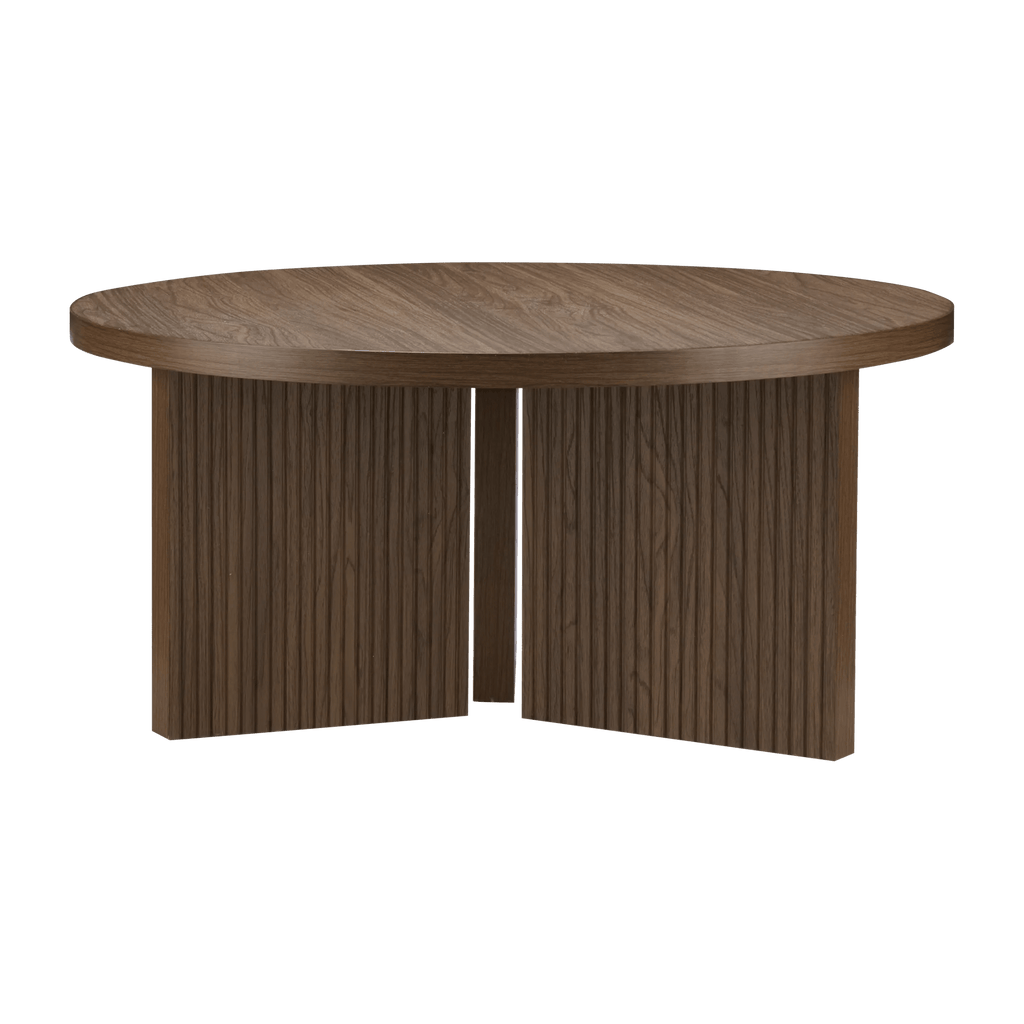 Round table walnut