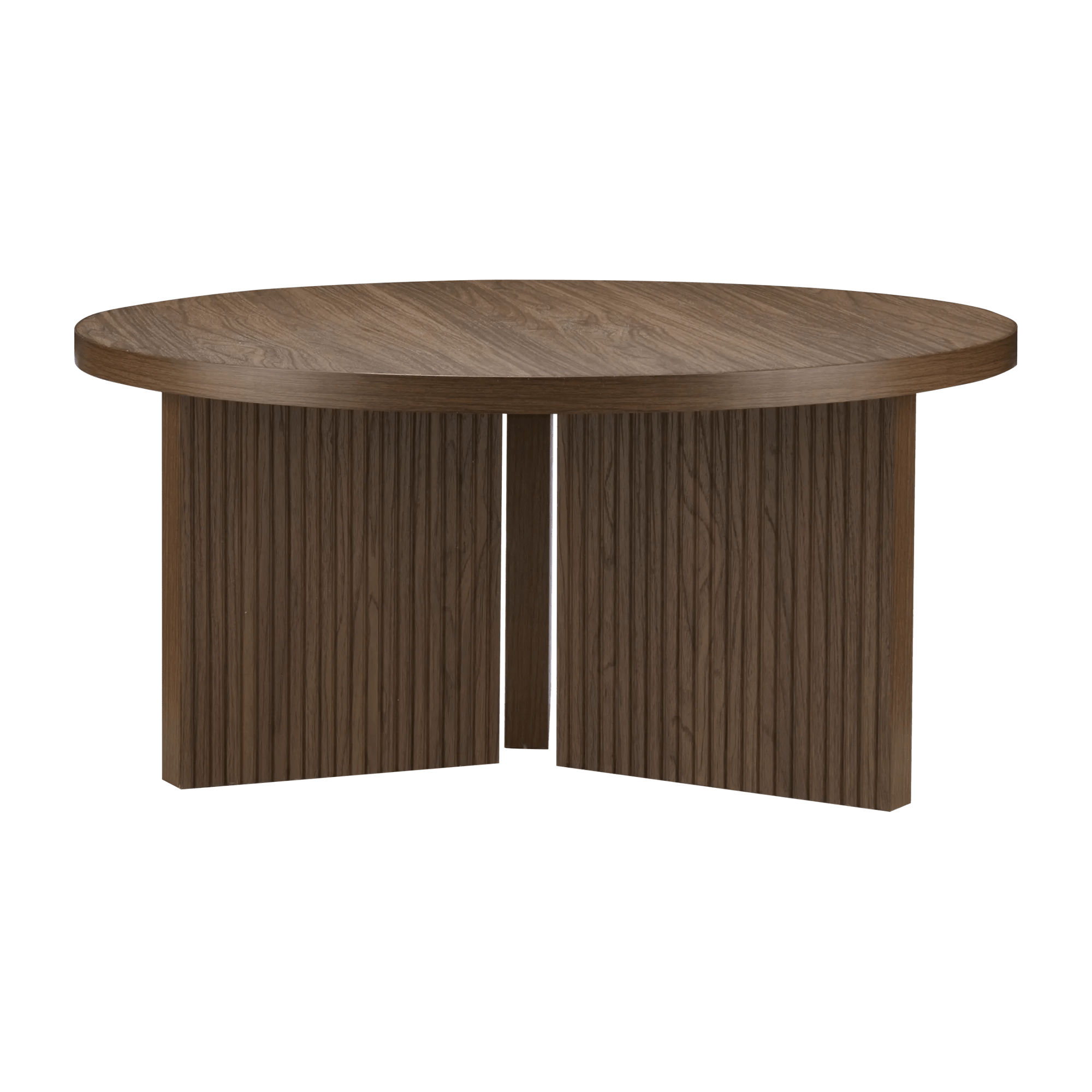 Round table walnut
