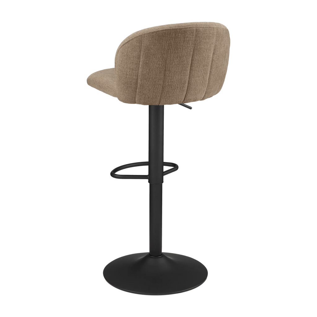 Adjustable Upholstered Bar Stool