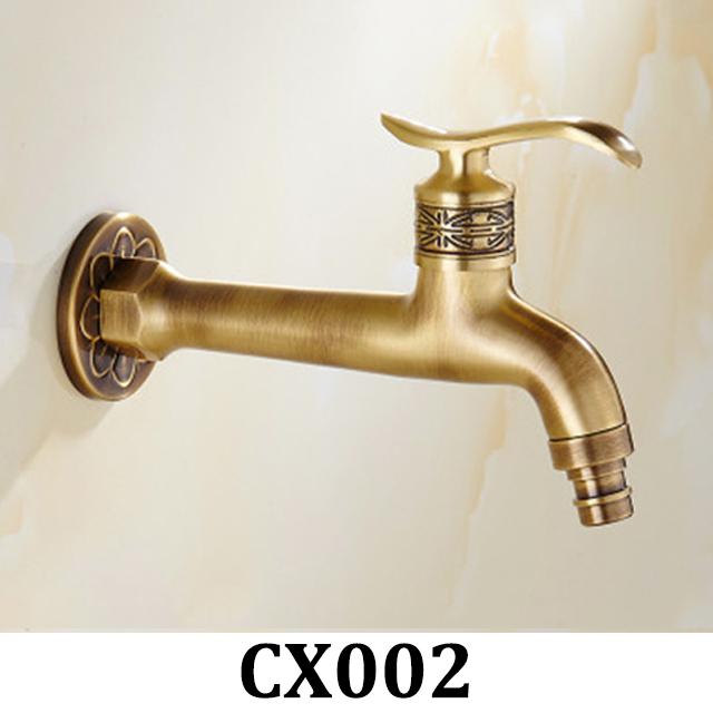 Bathroom Faucet Brass Tap Kitchen Outdoor Garden Taps High Quality Washing Machine Mop Luxury Antique Decorative Bibcock