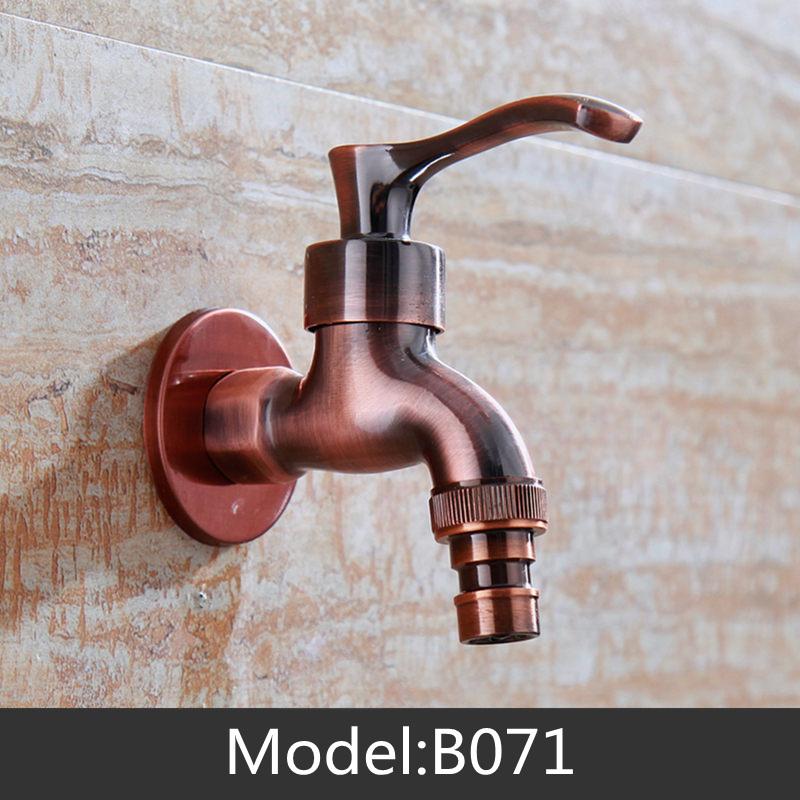 Bathroom Faucet Brass Tap Kitchen Outdoor Garden Taps High Quality Washing Machine Mop Luxury Antique Decorative Bibcock