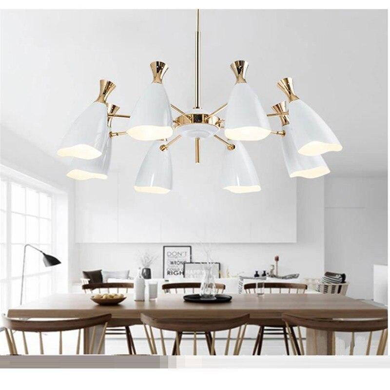 Modern Mid-Century Pendant Chandelier Lighting for Kitchen Island, Dining, or Living Room Décor