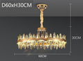 Living Room Luxury Modern Crystal Chandeliers Kitchen Island Light