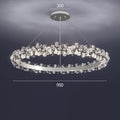 Luxury Crystal LED Chandelier – Modern Hanging Design – Foyer – Dinning – Bedroom Décor