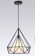 Modern Pendant Lamp Light Iron Frame Pendant Lights for Kitchen Island Dining Room Home Decoration Luminaire