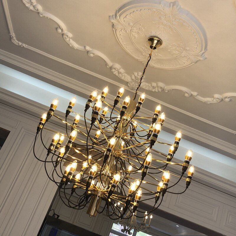 Modern Art Designer Pendant Chandelier – 18/30/50 Heads for Living Rooms, Dining Rooms, and Foyers